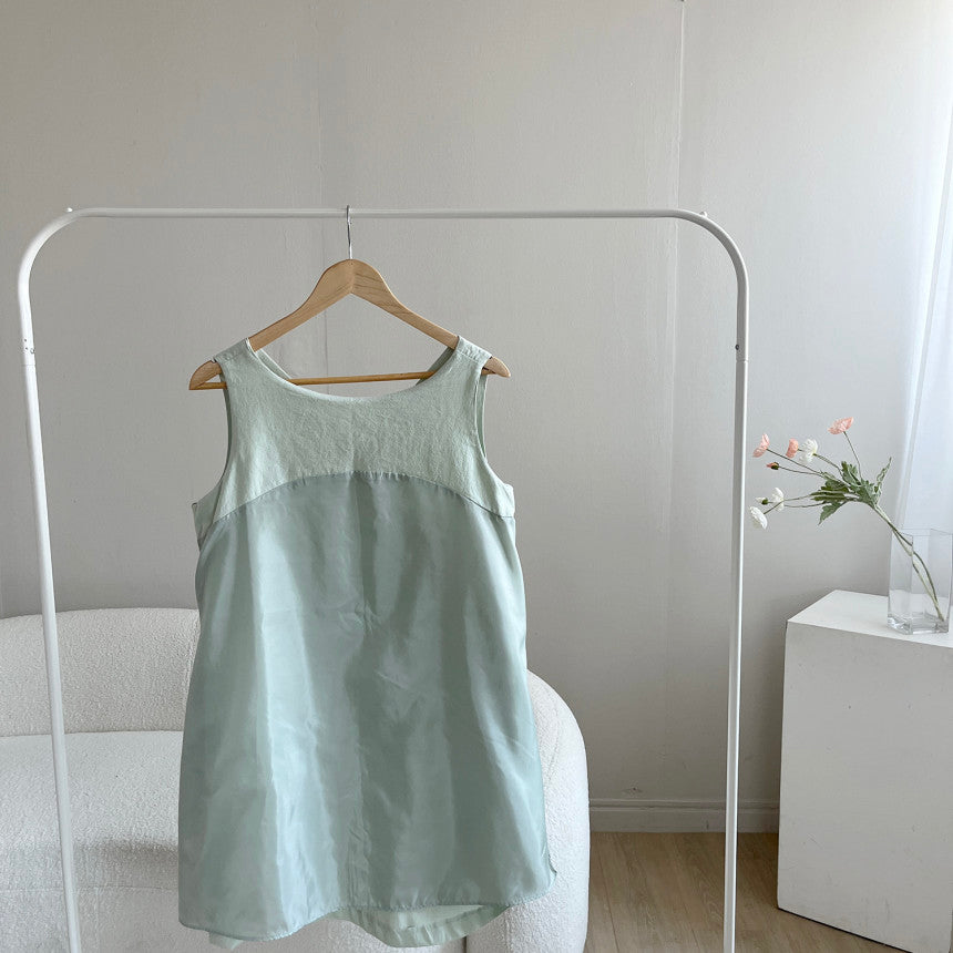 TWO WAY LINEN ONE-PIECE