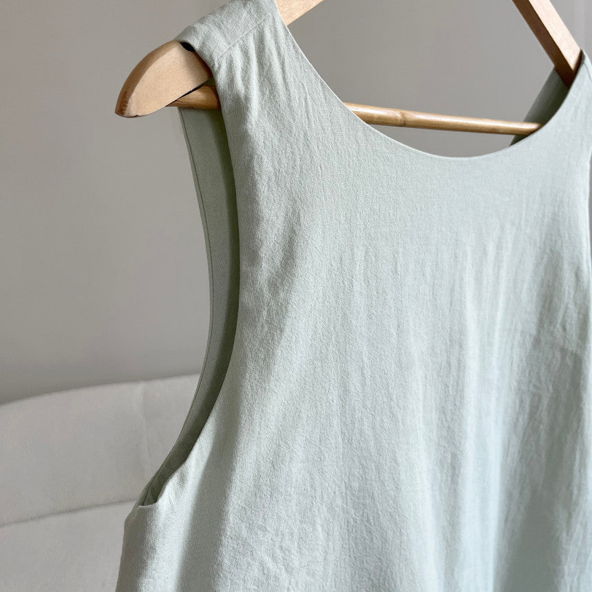 TWO WAY LINEN ONE-PIECE