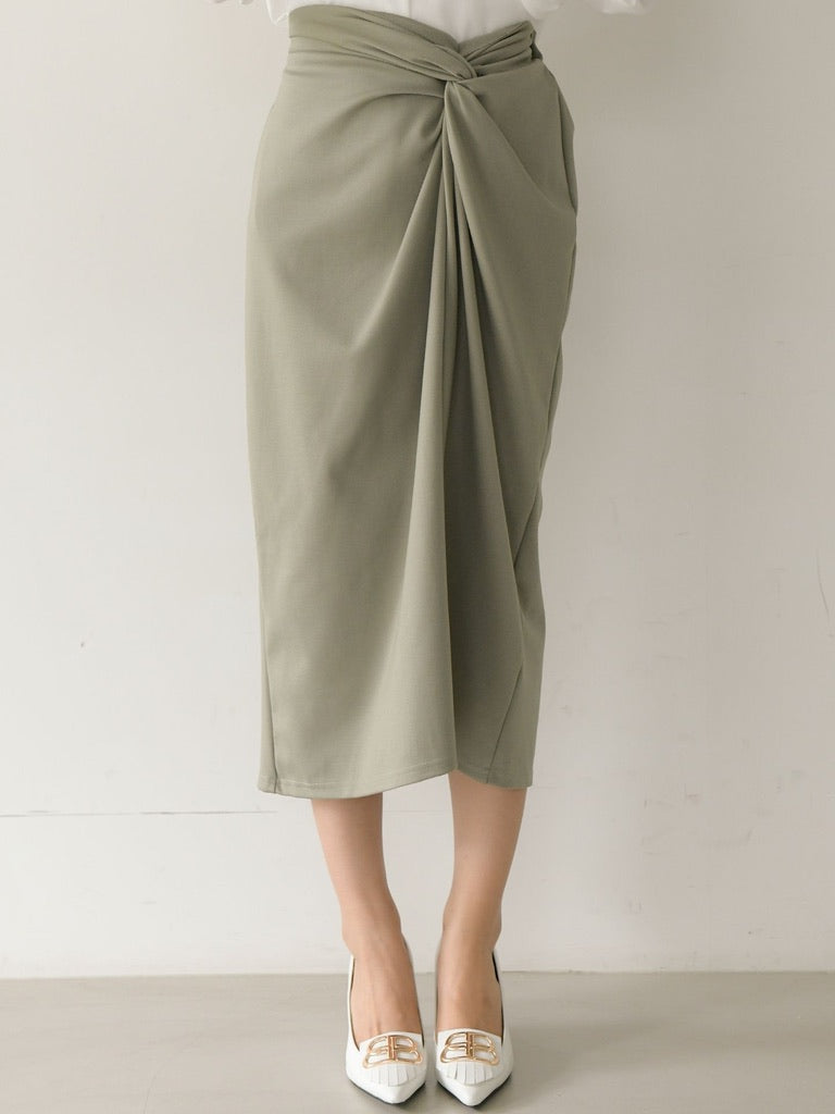 TWIST BANDING SKIRT