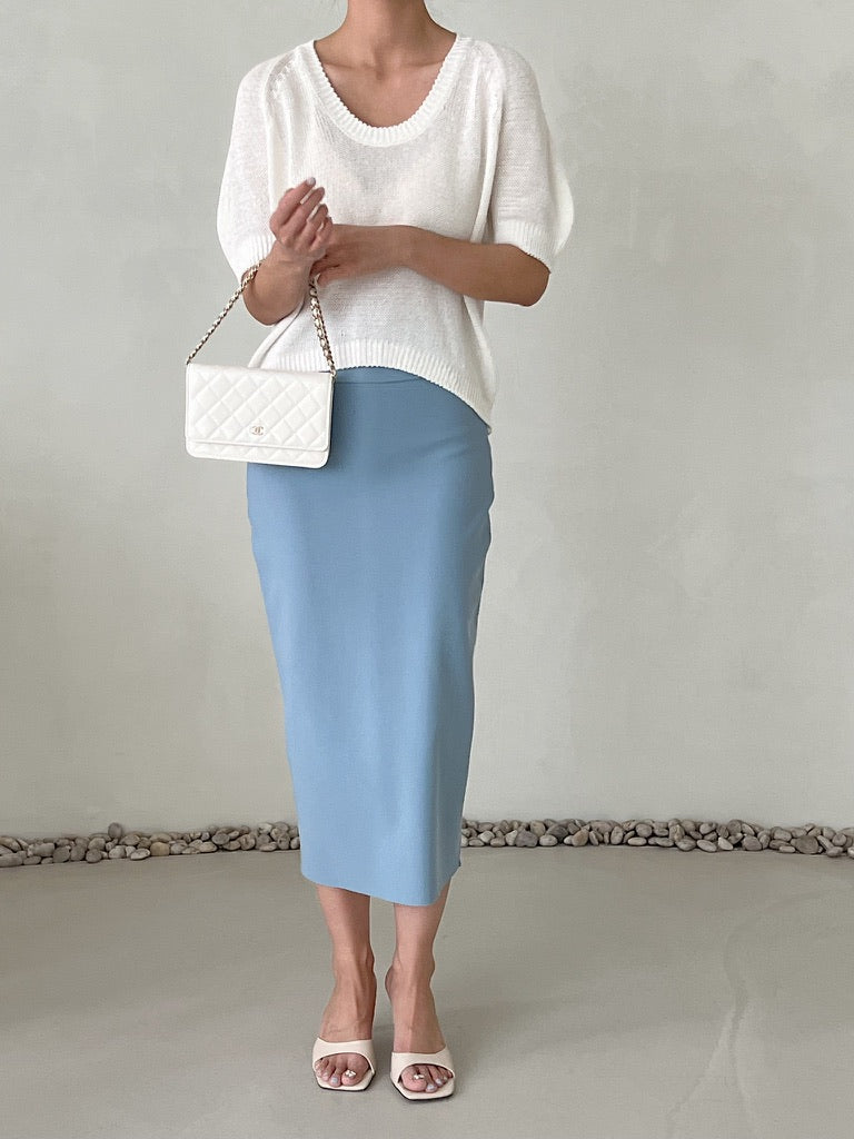 SLIM SPAN SKIRT