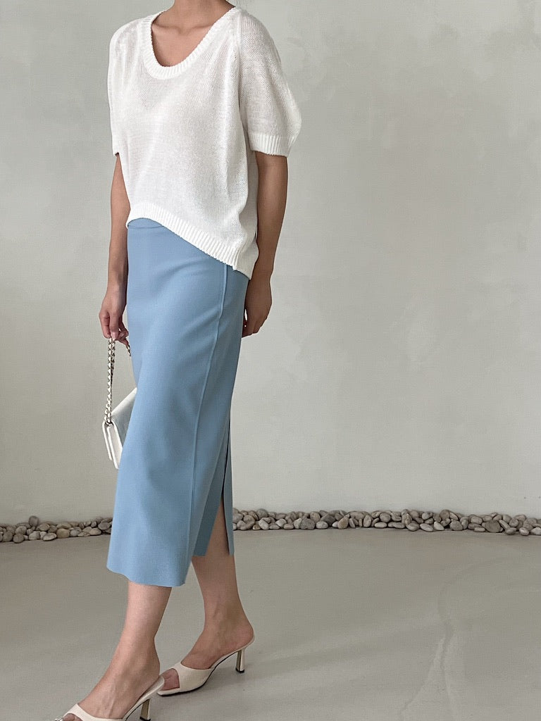 SLIM SPAN SKIRT