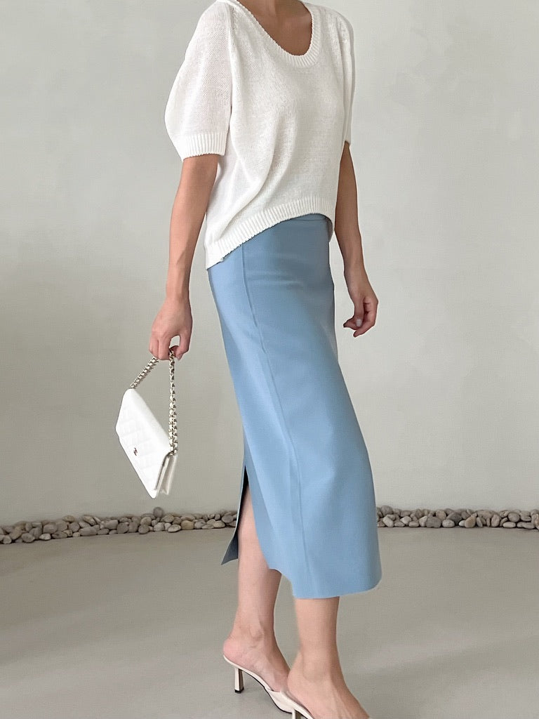 SLIM SPAN SKIRT