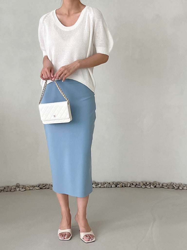 SLIM SPAN SKIRT