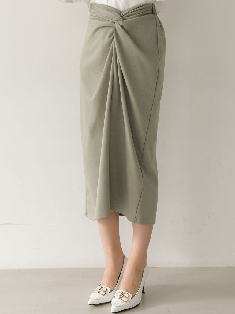 TWIST BANDING SKIRT