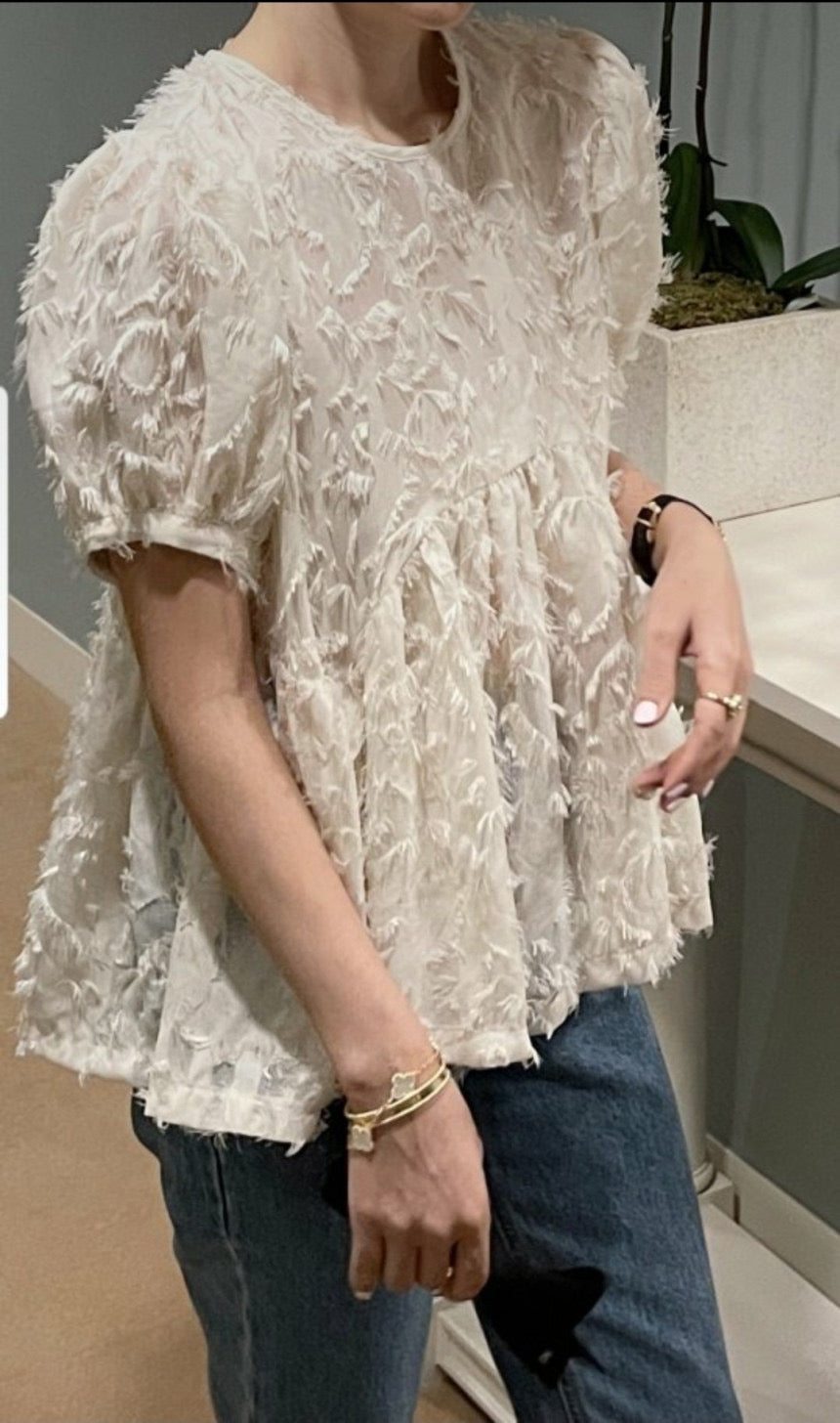 FEATHER BLOUSE