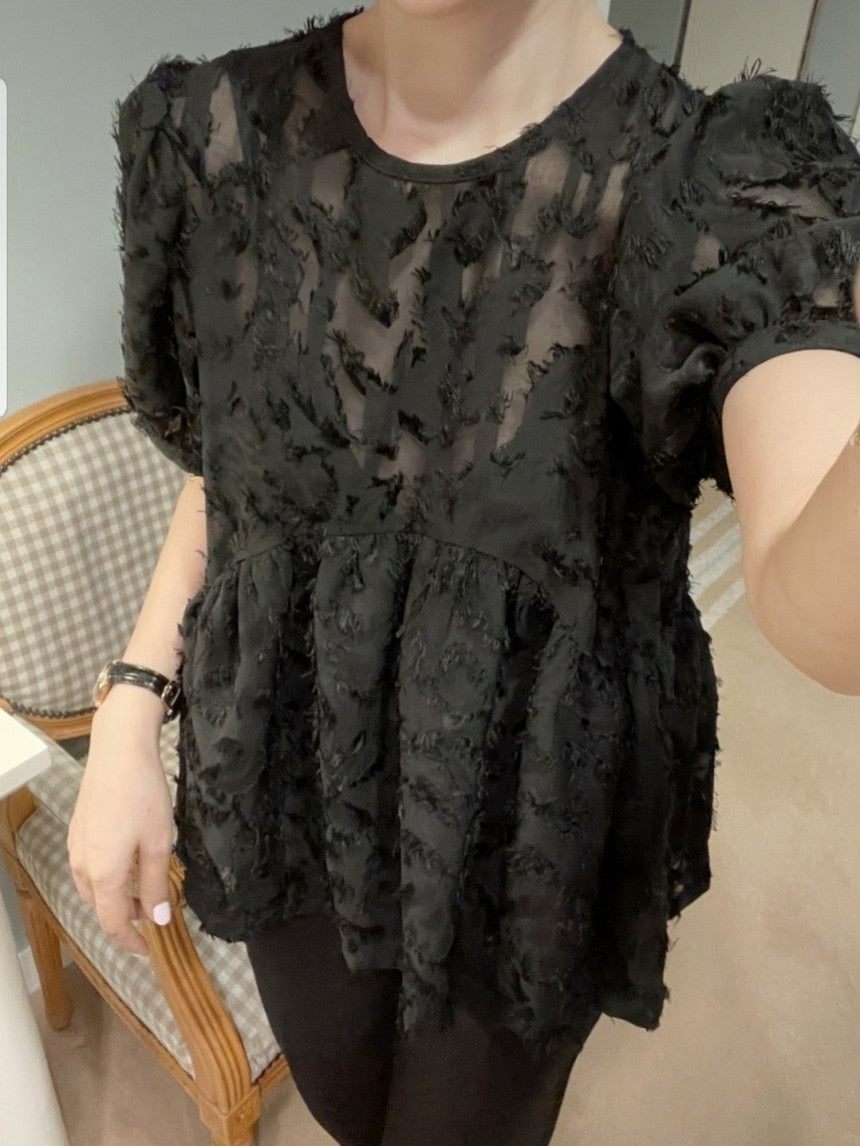 FEATHER BLOUSE