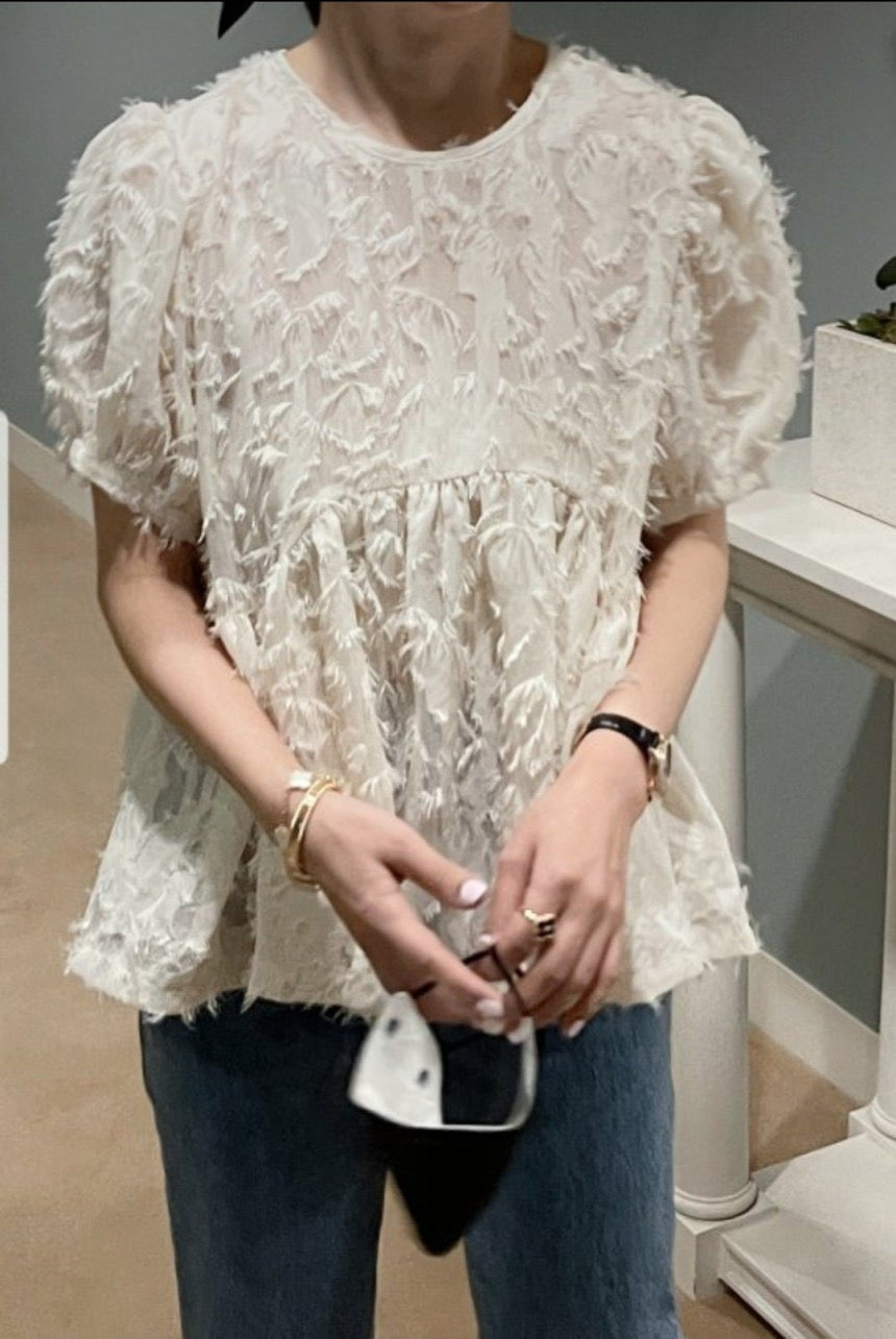 FEATHER BLOUSE