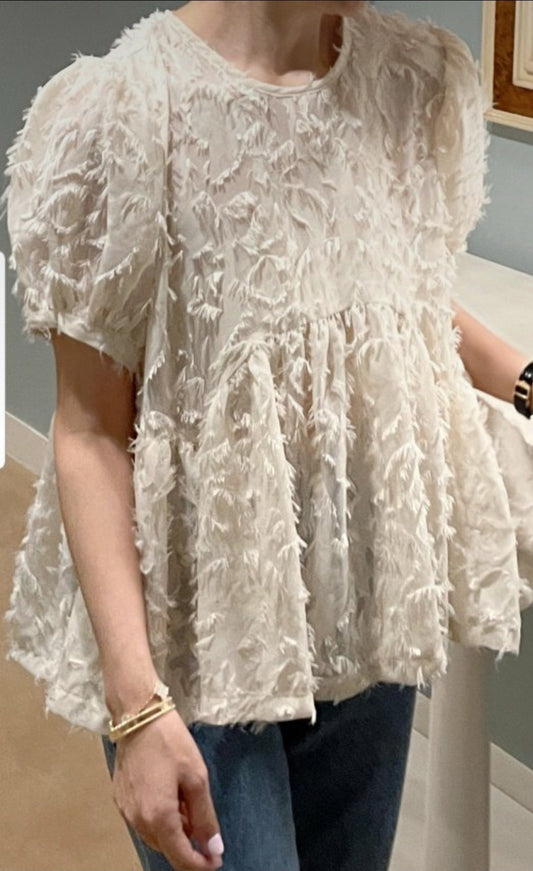 FEATHER BLOUSE