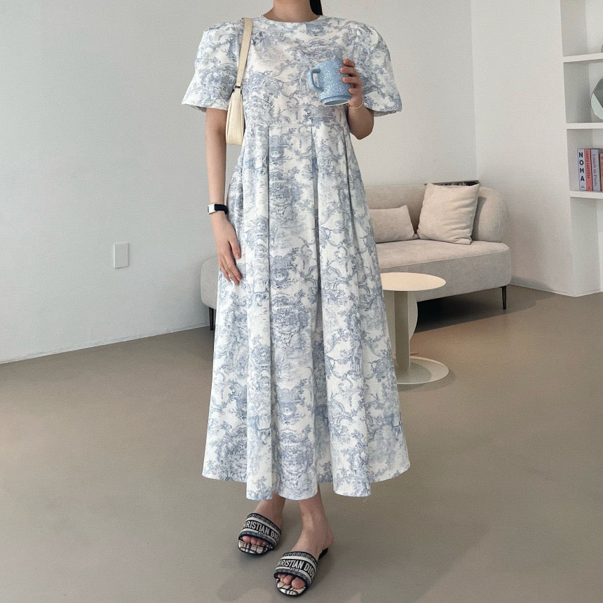 FRENCH LINEN DRESS