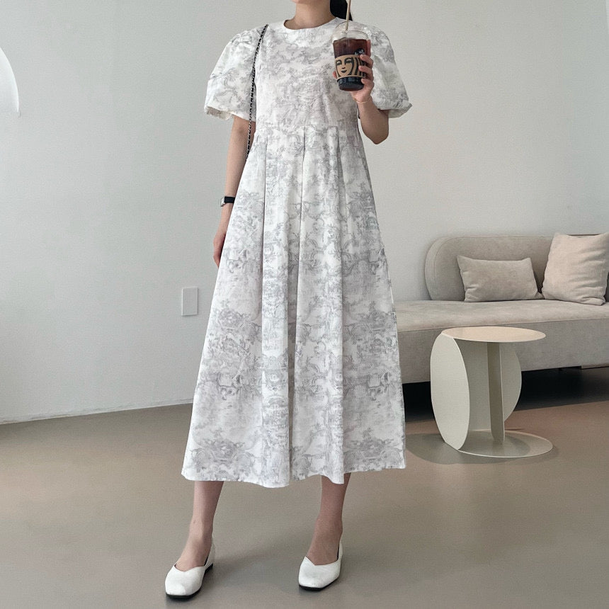 FRENCH LINEN DRESS