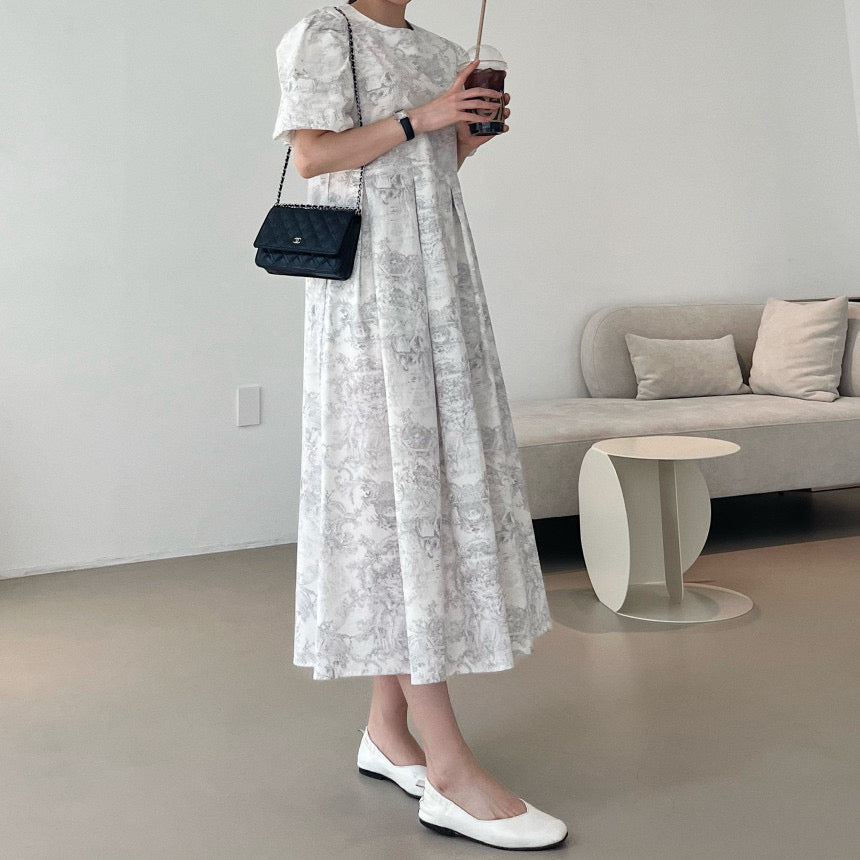 FRENCH LINEN DRESS