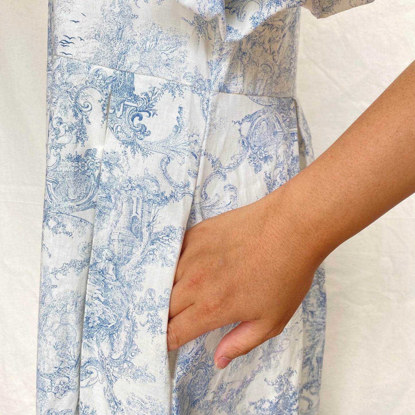 FRENCH LINEN DRESS