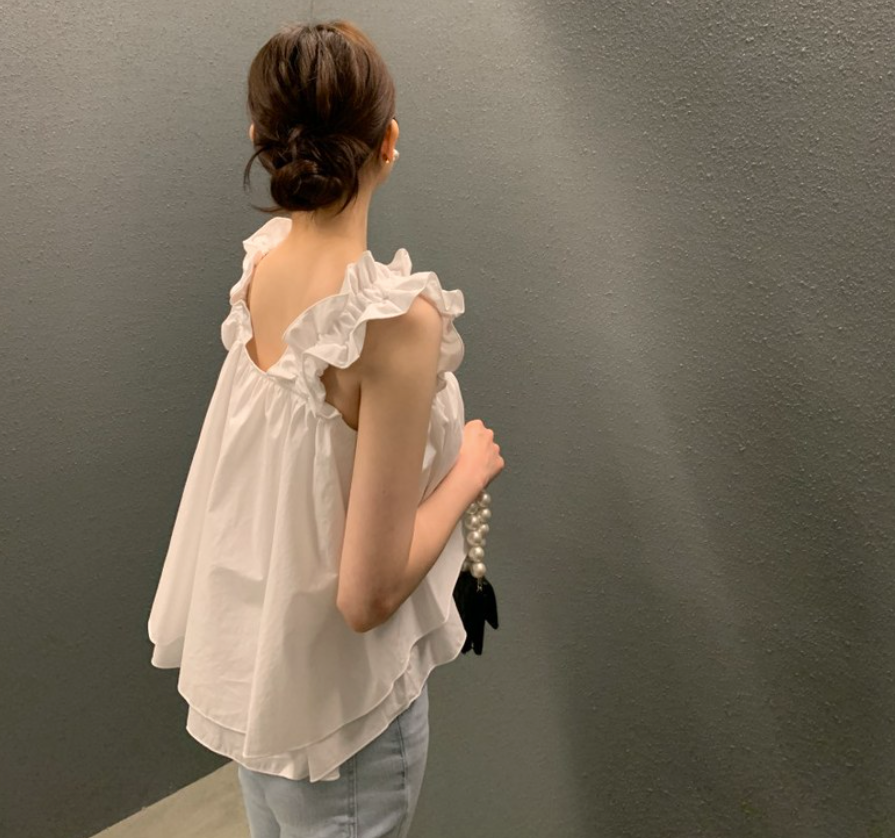 FRILL BLOUSE