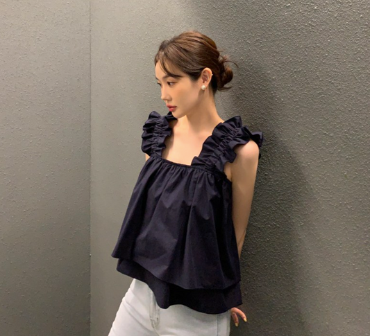 FRILL BLOUSE